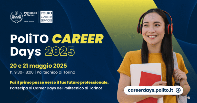 PoliTO Career Days 2025 – Politecnico di Torino